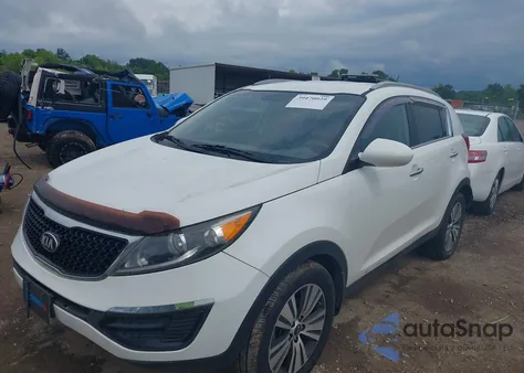 2016 Kia Sportage Ex из США, поврежденный, VIN KNDPC3AC0G7845819